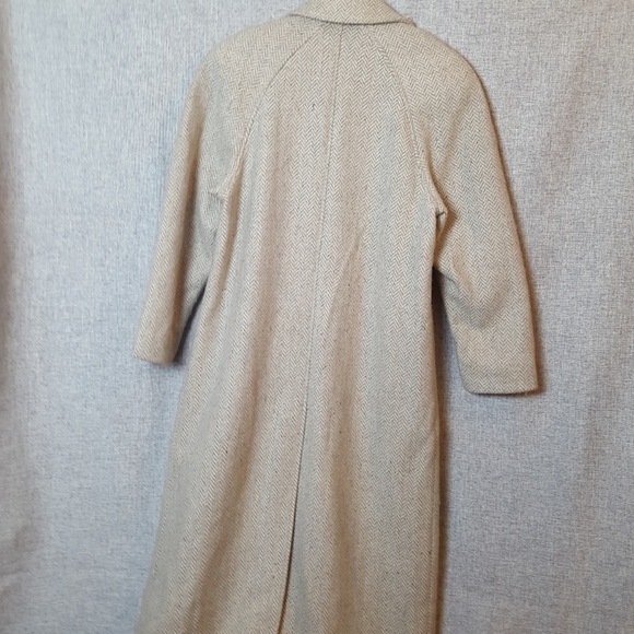 KRISTEN BLAKE Vintage Wool Blend Long Coat, Size 6 - Picture 11 of 11